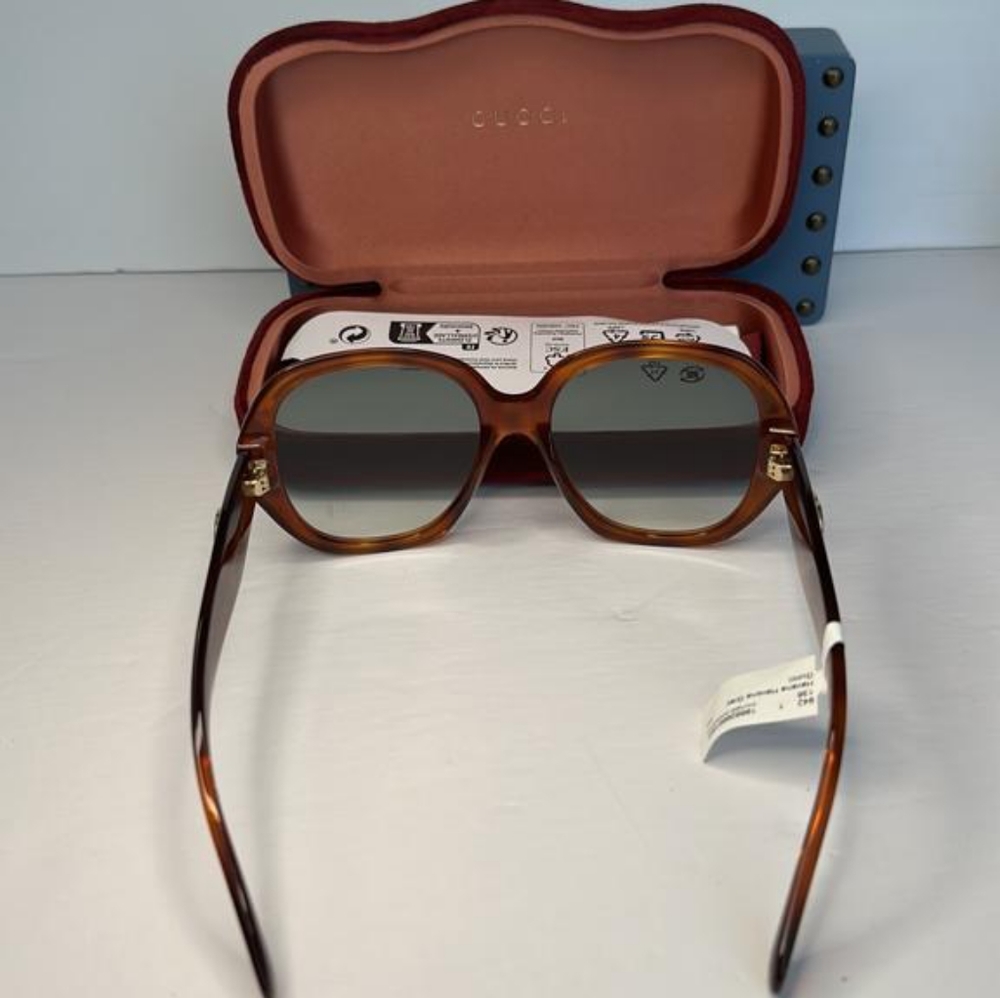 Authentic New Gucci GG0796S-003 56 Ladies Sunglasses - Picture 9 of 13